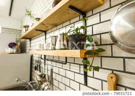 Fashionable house interior Fashionable house interior 79031721