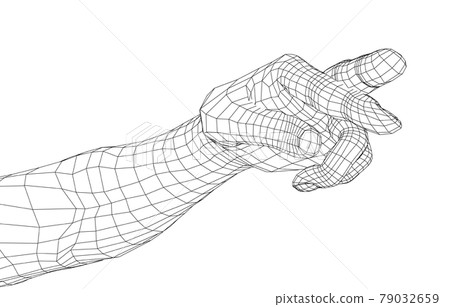 Fingers crossed. Vector Fingers crossed. Vector 79032659