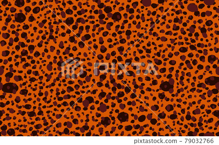 Abstract modern leopard seamless pattern. Animals trendy background. Black and brown decorative vector stock illustration for print, card, postcard, fabric, textile. Modern ornament of stylized skin 79032766
