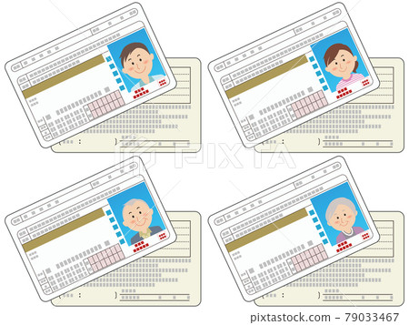 Driver's license (gold license) multiple variations 79033467