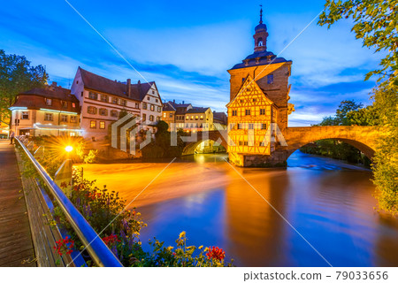 Bamberg, Bavaria - Medieval town in Franconia, historical region of Germany 79033656