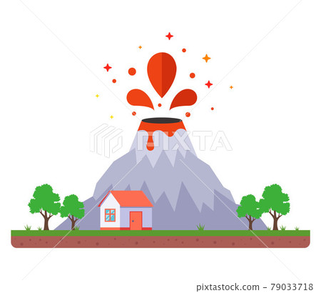 volcanic eruption dangerously close to home. volcanic eruption dangerously close to home. 79033718