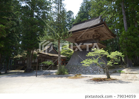 Koyasan Danjo Garan Bell Tower and Sannoin, Koya Town, Wakayama Prefecture 79034059