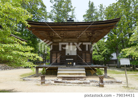 和歌山縣高野町高野山團上加蘭三舞堂 79034431