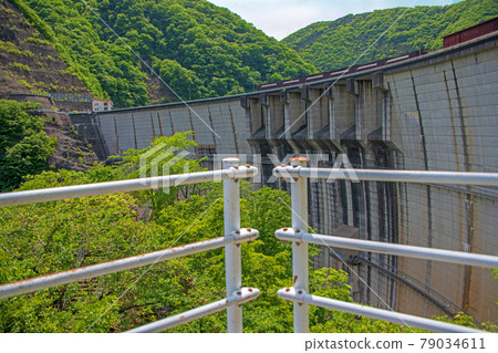 View from Kawaji Dam Dam Observatory Nikko City 79034611