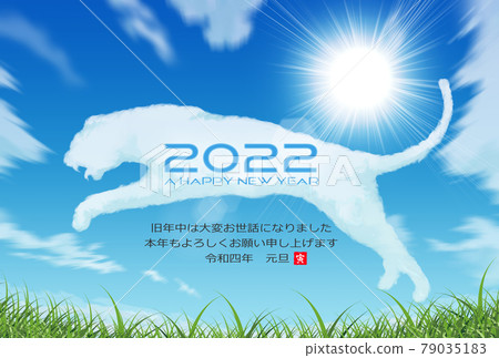 2022 Tiger New Year's card 2022 Tiger New Year's card 79035183