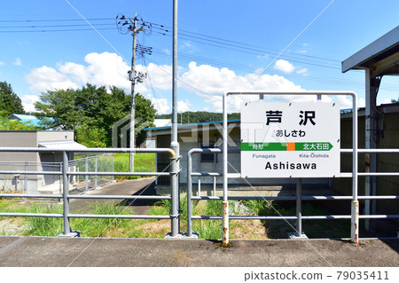 2020年夏天,山形線新莊站與赤湯站之間的電車窗外風景 2020年夏天,山形線新莊站與赤湯站之間的電車窗外風景 79035411