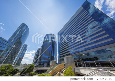 東京品川站周圍的建築群 79037040
