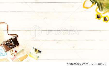 Background material inspired by summer memories 79038422