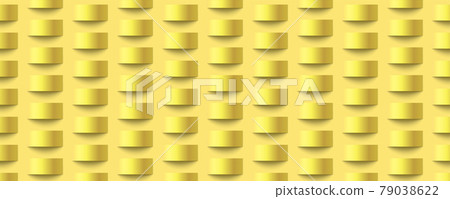 Abstract geometric pattern. Monochrome yellow 79038622