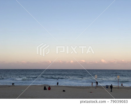 冬天的海灘 冬天的海灘 79039083