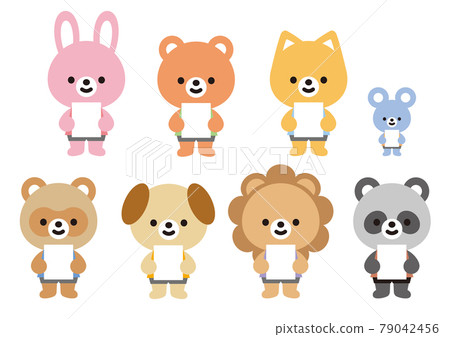 Cute animal mix Cute animal mix 79042456