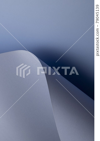 Modern paper presentation in blue Modern paper presentation in blue 79045139