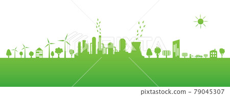 Environmentally friendly production. Green energy. Environmentally friendly production. Green energy. 79045307