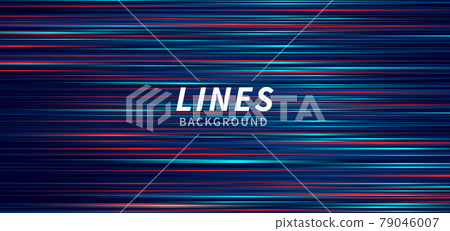 Abstract technology red and blue hi speed... - Stock Illustration ...