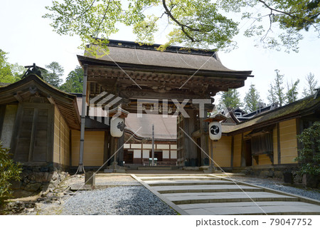 和歌山縣高野鎮高野山金剛峰寺正門 79047752