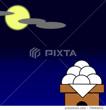 Fifteen nights moon (moon viewing) 79048831