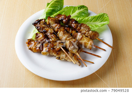 Yakitori chicken Yakitori chicken 79049528