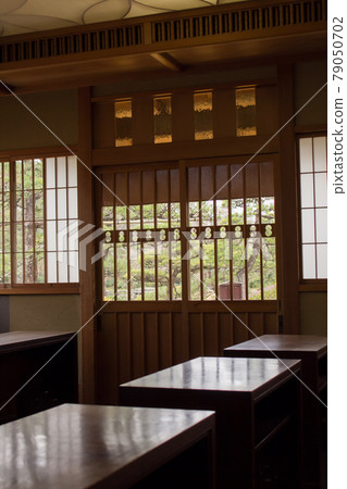 A quiet space in a Japanese cafe in a Japanese-style building 79050702