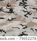 Modern camouflage vector pattern  79052278