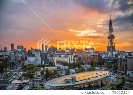 <<愛知縣>>名古屋市容榮夜景 79052364
