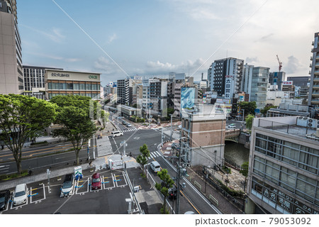 << Aichi Prefecture >> Nagoya cityscape, barn bridge << Aichi Prefecture >> Nagoya cityscape, barn bridge 79053092