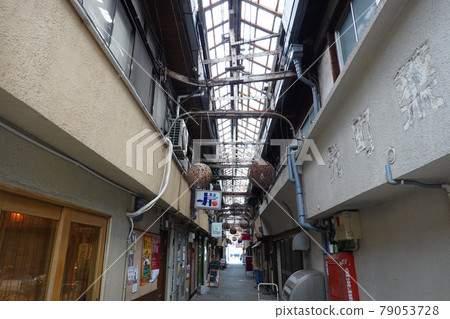 通往竹河原溫泉的竹河原胡同(現代工業遺產)是日本最古老的木製拱廊 通往竹河原溫泉的竹河原胡同(現代工業遺產)是日本最古老的木製拱廊 79053728