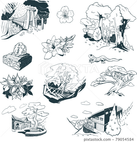 Taiwan Yushan Ecology (Black and White) 79054584