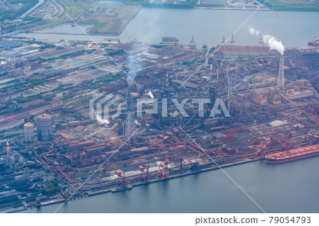 Chiba Prefecture Futtsu City Futtsu Thermal Power Station Power Plant Natural Gas Gas Turbine Keiyo Industrial Zone Tokyo Bay Chiba Prefecture Futtsu City Futtsu Thermal Power Station Power Plant Natural Gas Gas Turbine Keiyo Industrial Zone Tokyo Bay 79054793