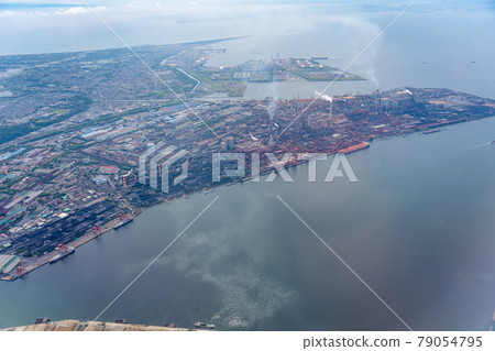 Chiba Prefecture Futtsu City Futtsu Thermal Power Station Power Plant Natural Gas Gas Turbine Keiyo Industrial Zone Tokyo Bay Chiba Prefecture Futtsu City Futtsu Thermal Power Station Power Plant Natural Gas Gas Turbine Keiyo Industrial Zone Tokyo Bay 79054795