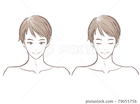 面部黃金比例的形象男性胸圍 面部黃金比例的形象男性胸圍 79055756