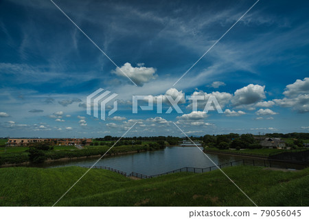Kitaura River and Mt. Tsukuba Kitaura River and Mt. Tsukuba 79056045