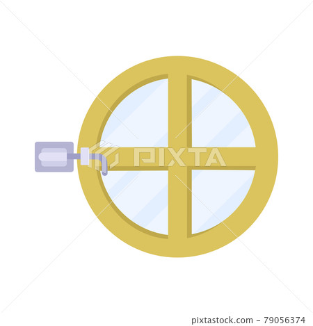 Window Flat Illustration 79056374