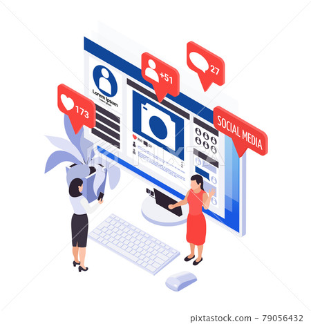 Social Media Icon Social Media Icon 79056432