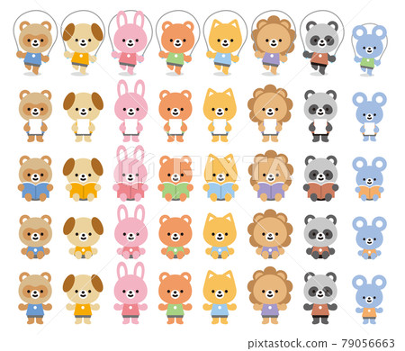 Cute animal mix Cute animal mix 79056663