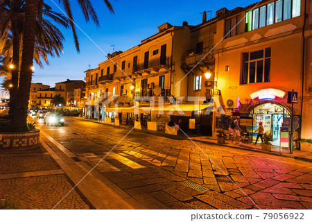 La Maddalena promenade by night La Maddalena promenade by night 79056922