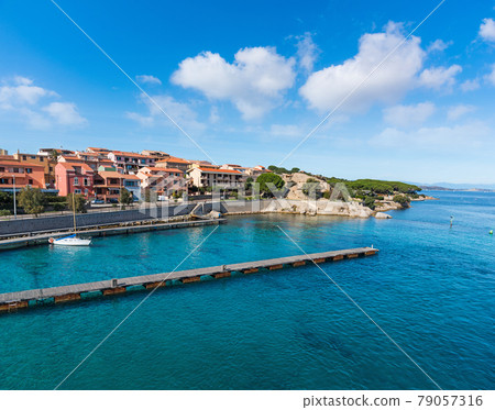 Clouds over La Maddalena shore Clouds over La Maddalena shore 79057316