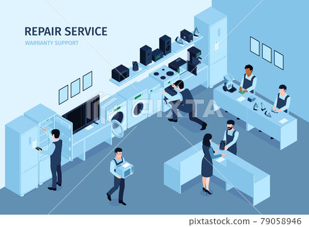 Repair Service Background 79058946