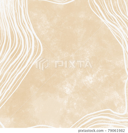 abstract marble texture, white lines on beige background, minimalist wallpaper in nude color palette 79061982