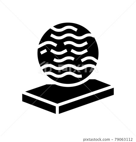 glass mineral wool glyph icon vector illustration glass mineral wool glyph icon vector illustration 79063112