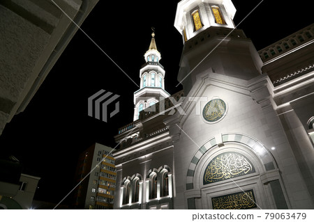 Moscow Cathedral Mosque, Russia -- the main mosque in Moscow, new landmark 79063479