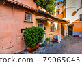 Picturesque corner in Trastevere 79065043