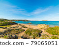 Rocky shore in La Maddalena island 79065051