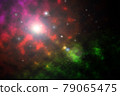 Abstract Galaxy illustration  79065475