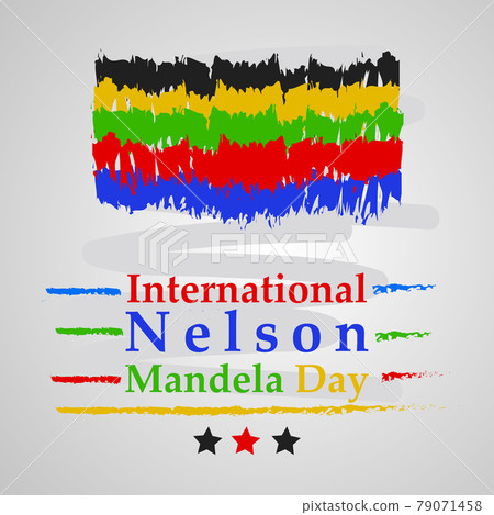 Nelson Mandela Day background 79071458