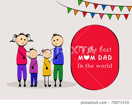 Parents Day background 79071459