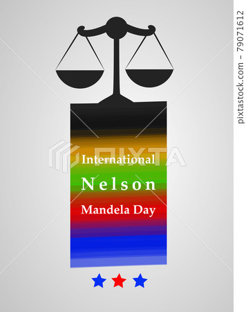 Nelson Mandela Day background 79071612
