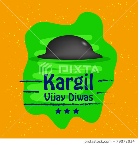 Indian Kargil Vijay Diwas background 79072034