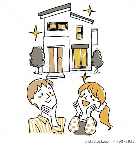 一對渴望自己家的夫婦 一對渴望自己家的夫婦 79072938