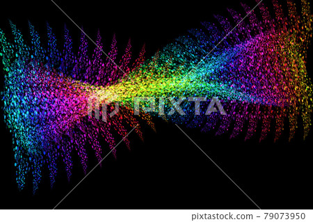 Curved crystal cross  79073950